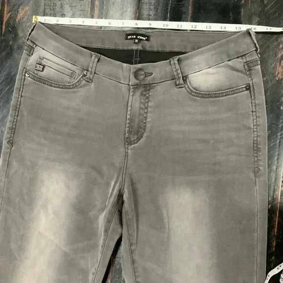 DEAR JOHN CIGARETTE MEDIUM GRAY LEGGING JEANS SIZE 30 - Picture 2 of 8
